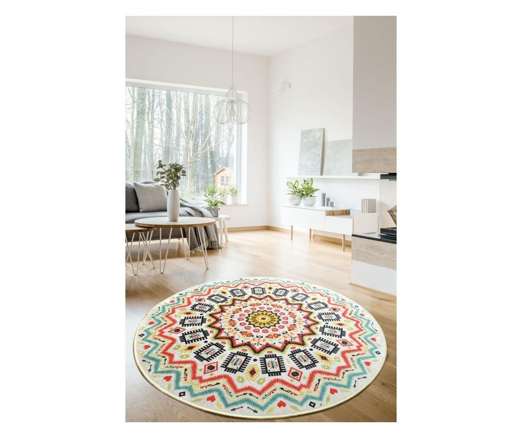 Covor Chilai, 100 cm, multicolor