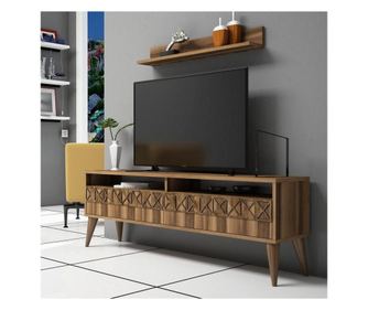 Zestaw komoda TV i półka ścienna