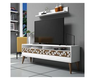 Zestaw komoda TV i półka ścienna