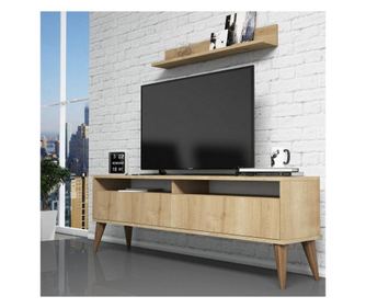 Zestaw komoda TV i półka ścienna