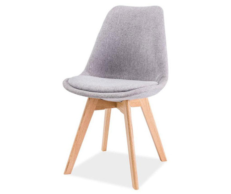 Krzesło Iris Oak Light Grey