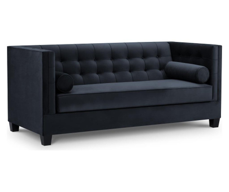 Grenelle Dark Blue Háromszemélyes kanapé