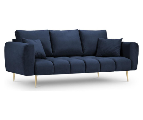 Octave Royal Blue Háromszemélyes kanapé