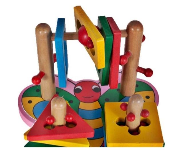 Puzzle educativ pentru copii - fluture