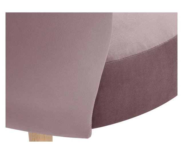 Scaun Kooko Home, Velvet Marimba Pink, roz, 53x60x84 cm