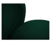 Scaun Kooko Home, Velvet Marimba Bottle Green, verde, 53x60x84 cm
