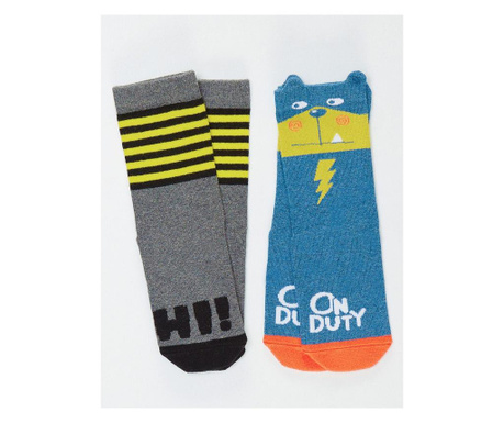 Sada 2 párů ponožek Hi&Duty