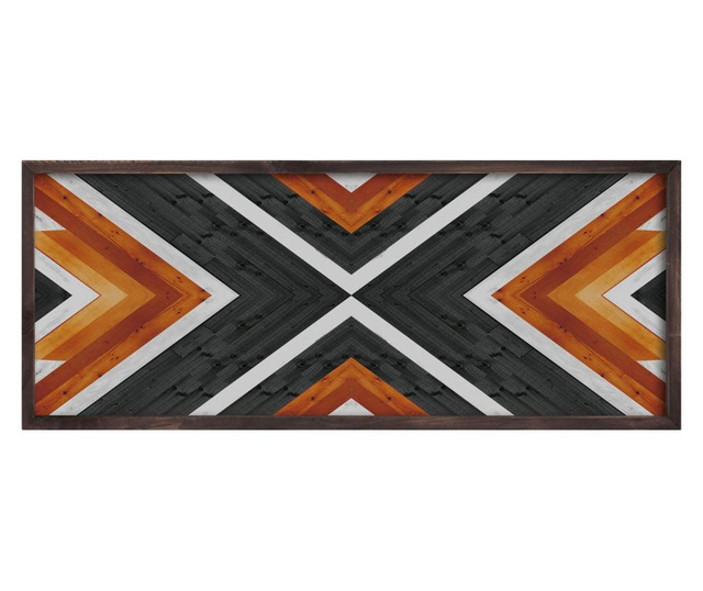 Tablou Oyo Concept, lemn masiv, Tablou imprimat digital multicolor