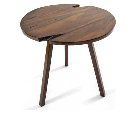 Masa dining Massive Design, lemn de nuc, 77x77x76 cm