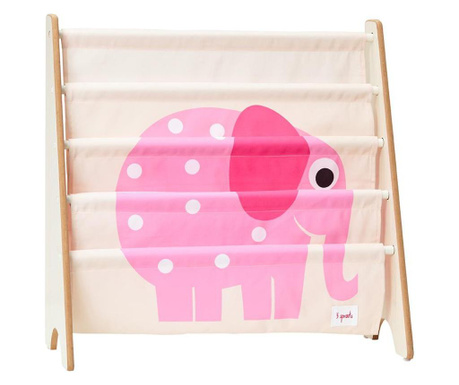 Raft organizator carti copii, Elefant