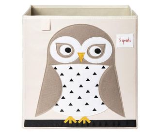 Cutie depozitare 33x33x33 cm, Bufnita