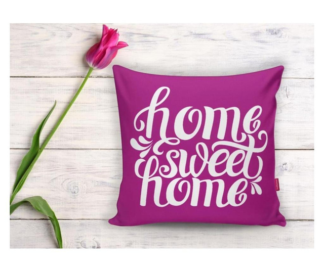 Комплект 4 калъфки за възглавница Minimalist Cushion Covers Purple Home Flamingo Zigzag 45x45 см