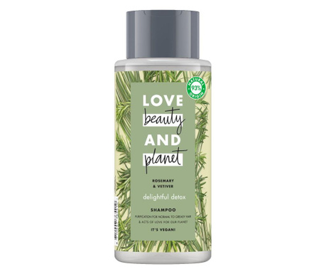 Sampon Love Beauty And Planet, Love Beauty and Planet Shamp Vetiver, 400 ml