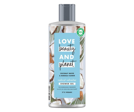 Żel pod prysznic Love Beauty and Planet Coconut Mimosa flower 500 ml