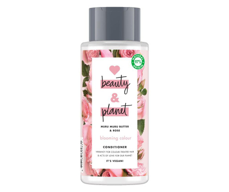 Balsam Love Beauty And Planet, Love Beauty and Planet Murmuru&Rose, 400 ml