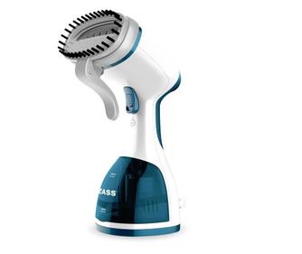 Aparat de calcat vertical portabil ZASS ZGS 01, putere 1000 W, debit de abur 21 g/min, Buton 2 in 1 pentru jet de aburi sau abur