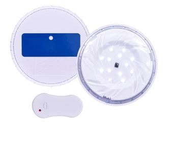 Plutajuća LED svjetiljka za bazen, s daljinskim upravljačem, bijela