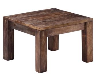 Stolić za kavu, 50 x 50 x 35 cm, masivno drvo manga