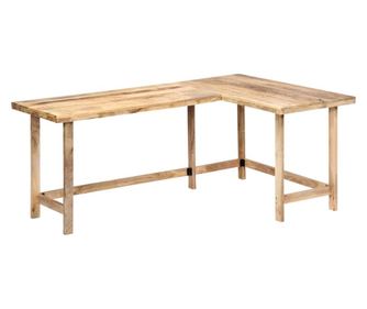 Ured, 180 x 120 x 76 cm, masivno drvo manga