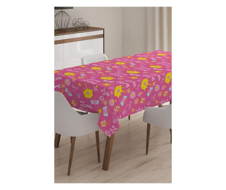 Obrus Minimalist Tablecloths Pink Girly 120x140 cm