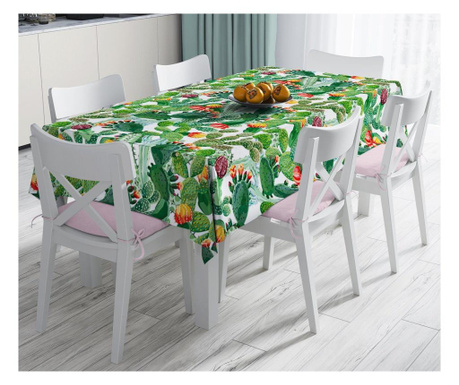 Obrus Minimalist Tablecloths Green Cactus 120x140 cm