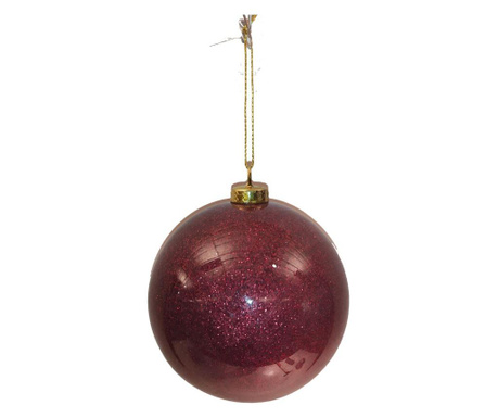 Glob decorativ Dino Bianchi, Christmas Decoration, spuma, 8x8x8 cm