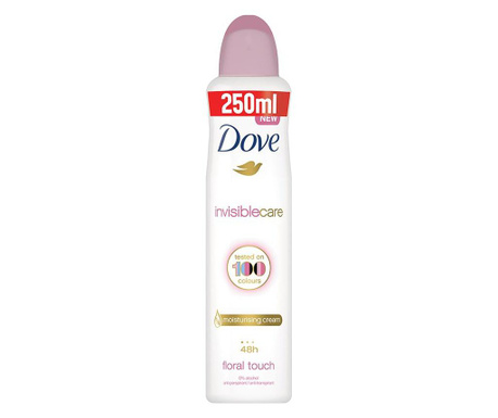 Deodorant spray pentru femei Dove, Dove Invisible Care, 250 ml