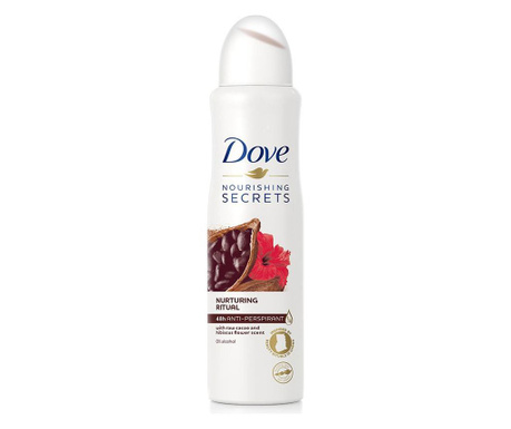Deodorant spray pentru femei Dove, Dove Cocoa Hibiscus, 150 ml