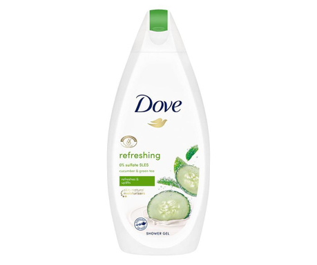Gel de dus Dove, Dove Fresh Touch, 500 ml