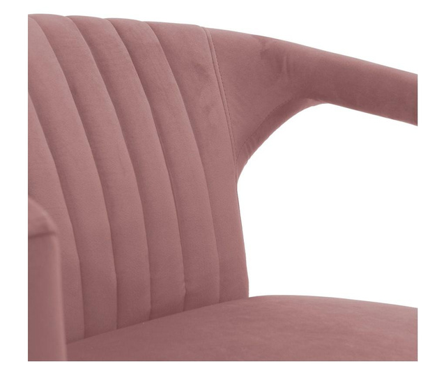 Fotelj Velvet Pink