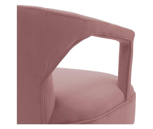 Fotelj Velvet Pink