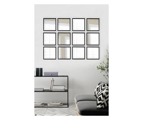 Set 12 uokvirenih ogledala