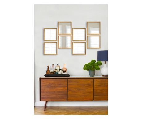 Set 8 uokvirenih ogledala