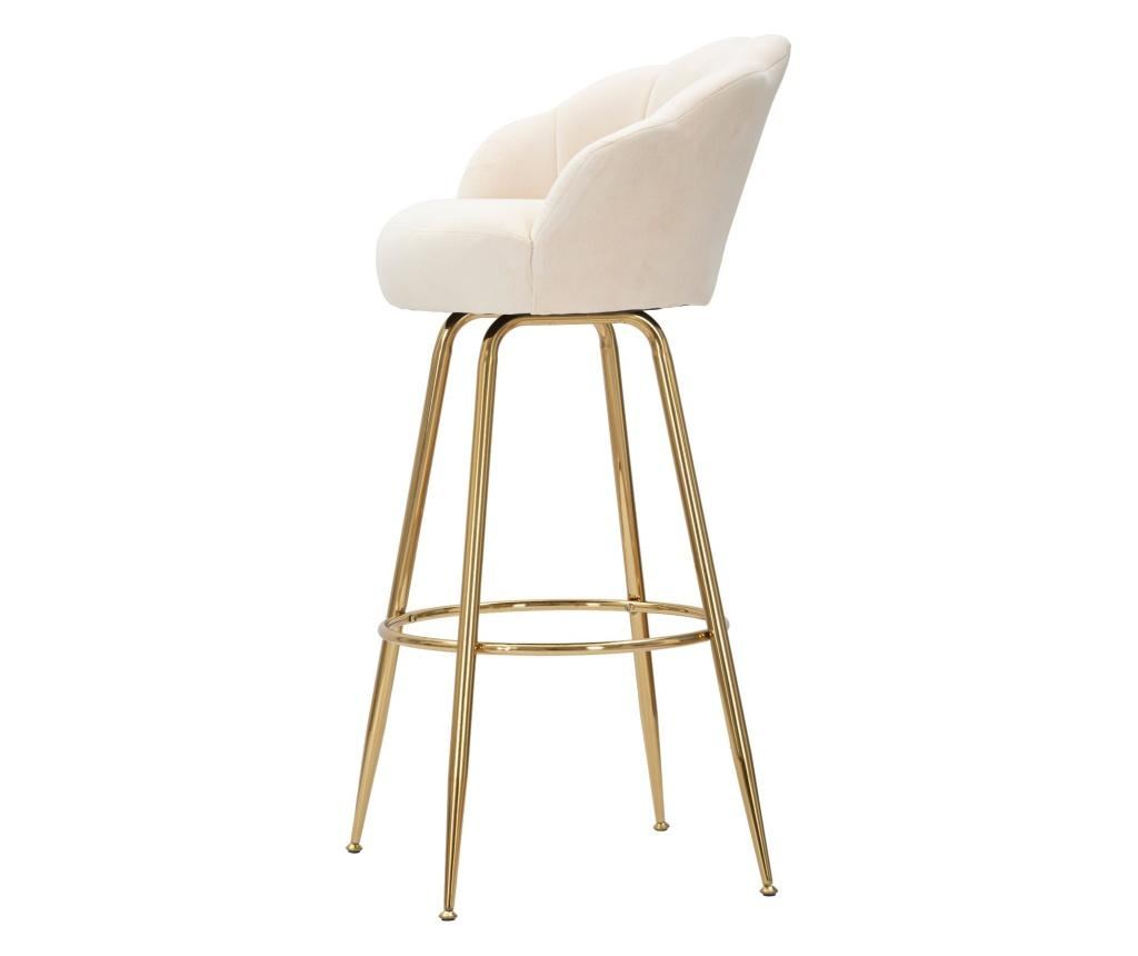 Barska stolica Beč krem 55x53x110 cm - 3