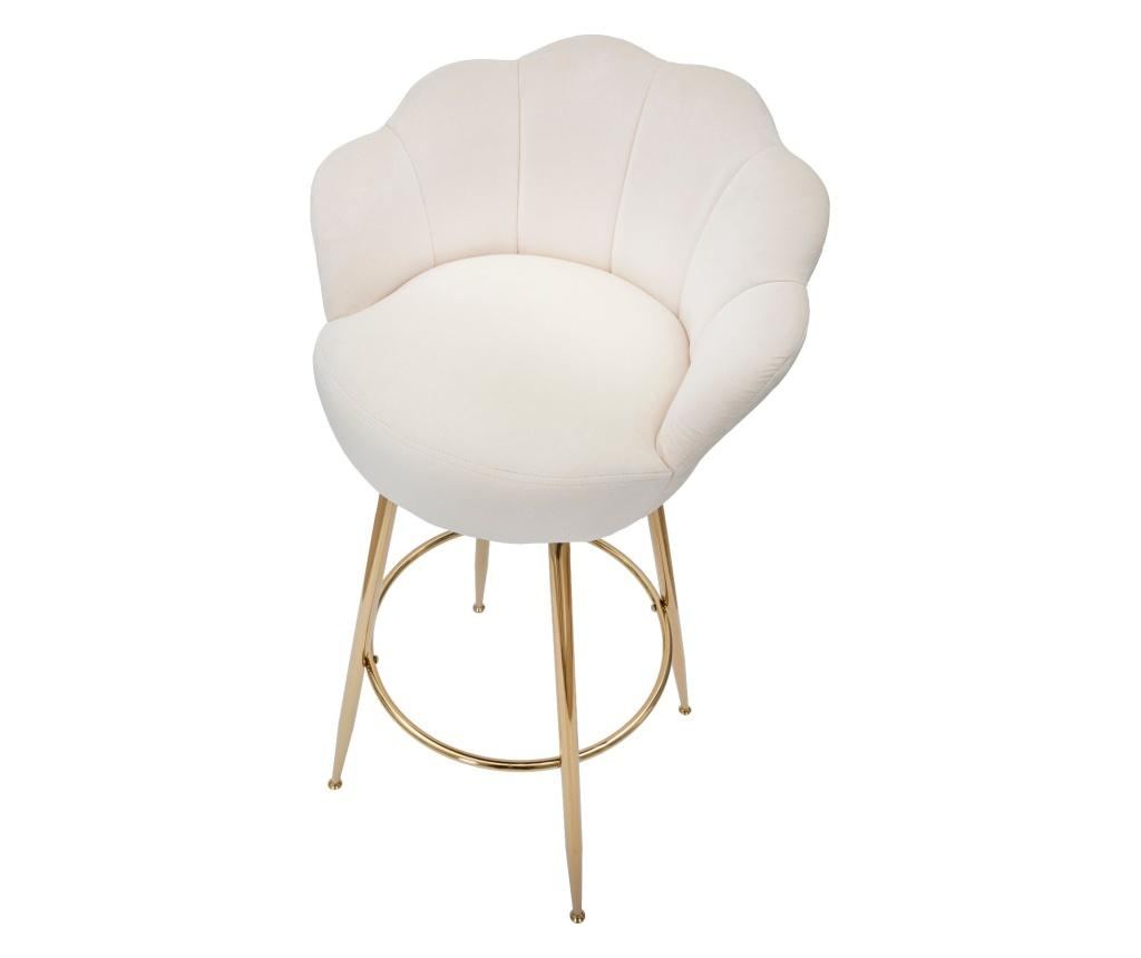 Barska stolica Beč krem 55x53x110 cm - 4