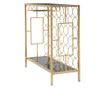 Konzolna miza nosilec za steklenice glam cm 76x30x75