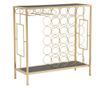 Konzolna miza nosilec za steklenice glam cm 76x30x75