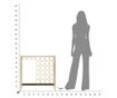 Konzolna miza nosilec za steklenice glam cm 76x30x75
