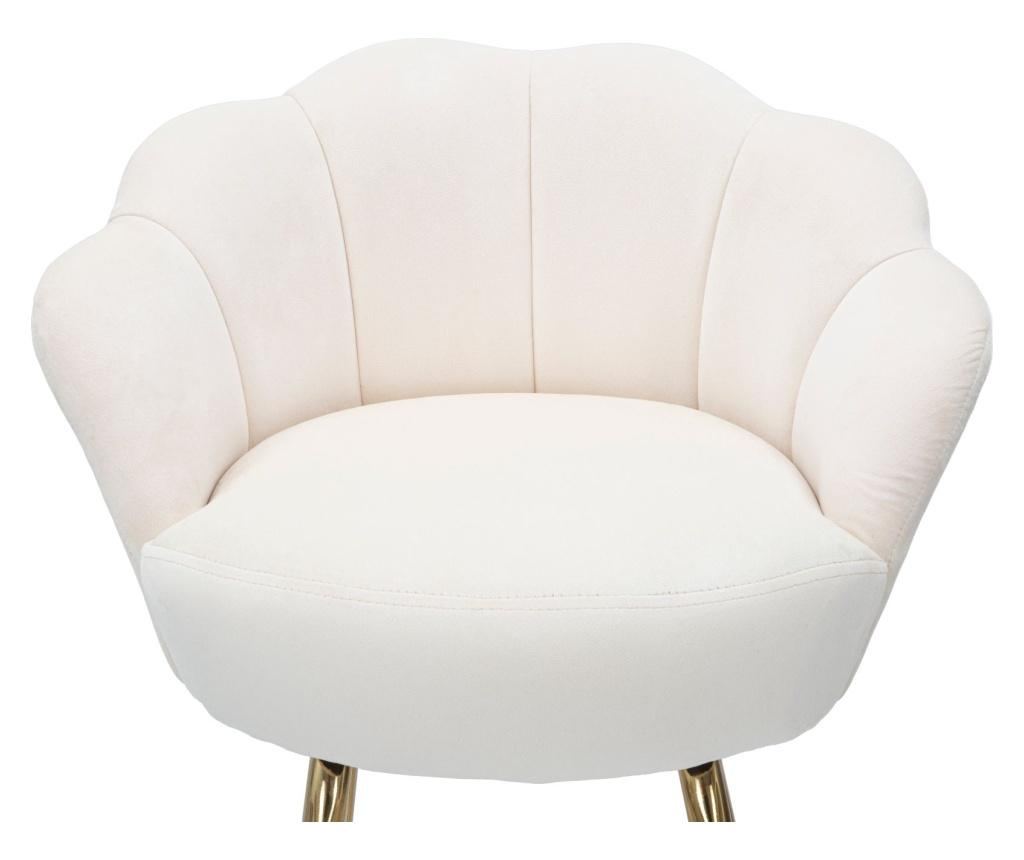 Barska stolica Beč krem 55x53x110 cm - 5