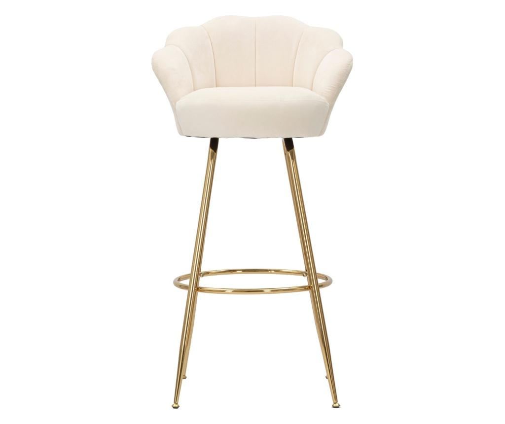 Barska stolica Beč krem 55x53x110 cm - 2