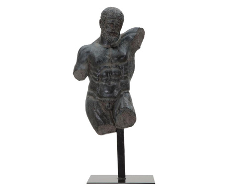Statueta Mauro Ferretti, polirasina, 26x22x58 cm, negru