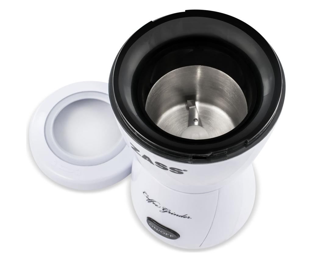 Rasnita de cafea Zass ZCG 05, 150W, 80g, Culoare Alb - 2