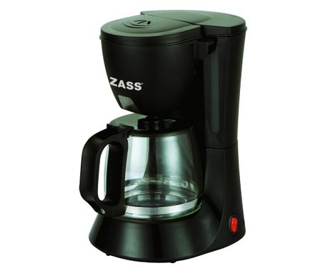 Cafetiera Zass, Zass Zcm 02, glass, black, 22x17x27 cm