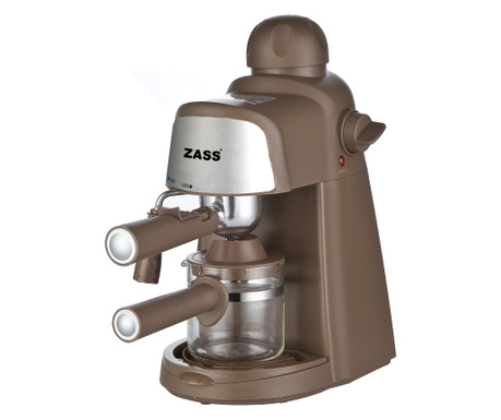 Espressor manual Zass, Zass Zem 05, Culoare Maro, plastic