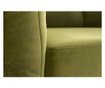 Canapea extensibila cu 2 locuri Marie Claire Home, Bree Olive Green, verde oliv, 195x94x82 cm