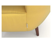Canapea 2 locuri Ted Lapidus Maison, Luci Yellow, galben, 96x70x80 cm