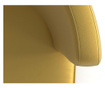 Canapea 2 locuri Ted Lapidus Maison, Luci Yellow, galben, 96x70x80 cm