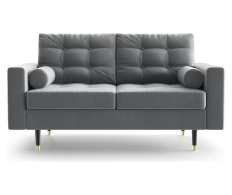 Mendini Light Grey Kétszemélyes kanapé