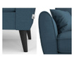 Auteuil Uni Petrol Blue Háromszemélyes kanapé