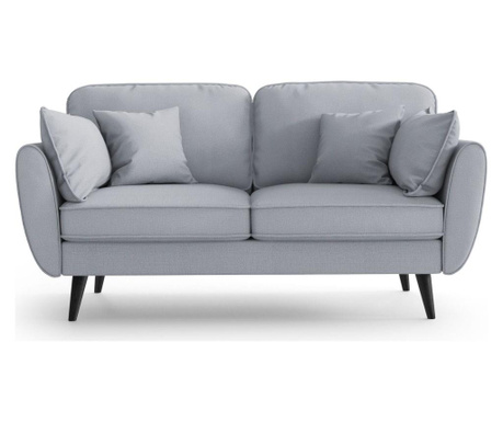 Auteuil Uni Light Grey Kétszemélyes kanapé